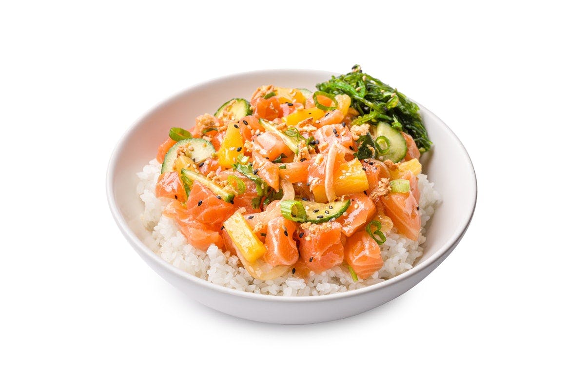 Yuzu Ponzu Salmon from Pokeworks - Bluemound Rd in Brookfield, WI