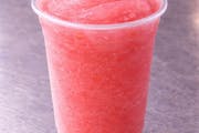 Slushy (Strawberry Lemonade) from The Fatty Patty-76th St (To-Go) in Milwaukee, WI