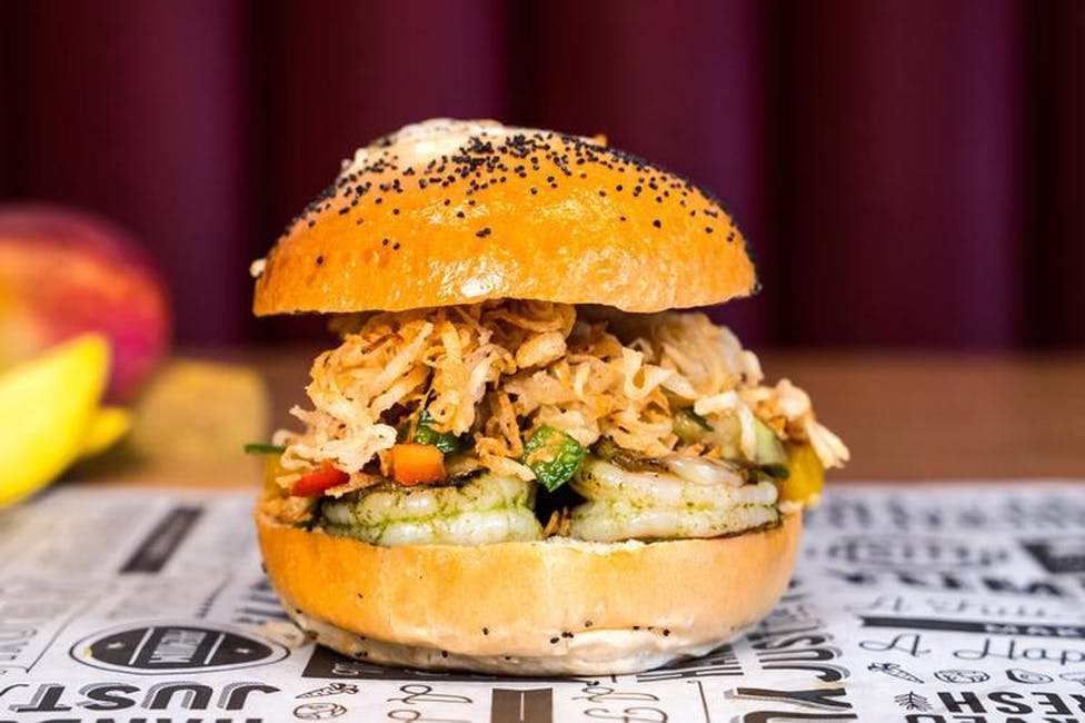 21.Knock Out Shrimp. from 25 Burgers in New Brunswick, NJ