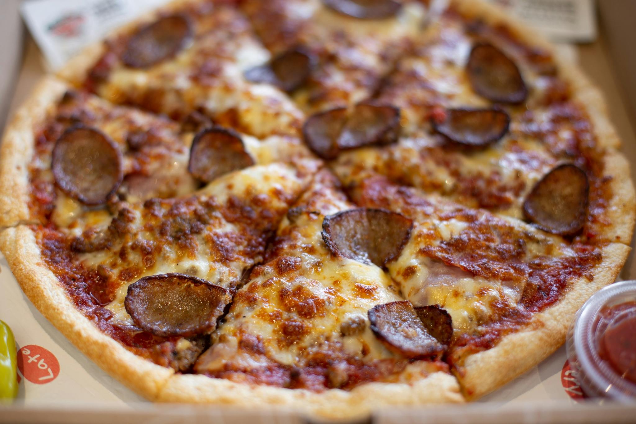 New York Deli Pizza from Sarpino's Pizzeria - Braeswood Blvd. in Houston, TX
