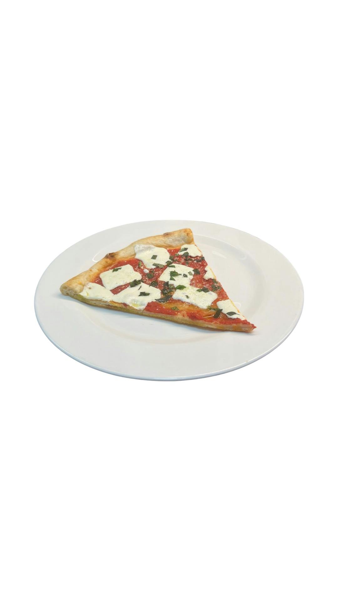 Margherita Slice from Mario's Pizzeria in Seaford, NY