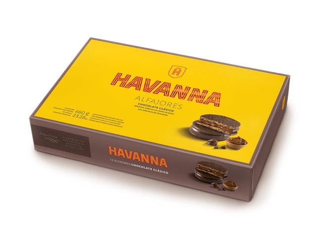 Alfajores Havanna Chocolate 12 Pack from Cafe Buenos Aires - 10th St in Berkeley, CA