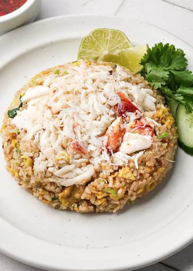 Crab Fried Rice ???? from DJ Kitchen in Philadelphia, PA