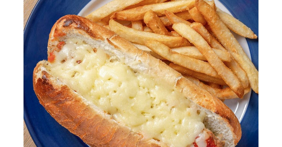 The Meatball Sandwich from Milwaukee Classic Pizza in Milwaukee, WI