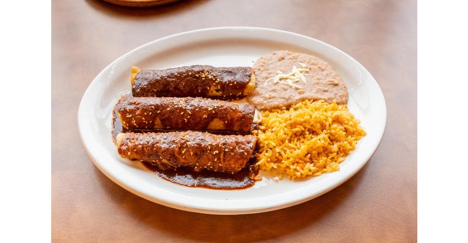 Enchiladas de Mole from Gloria's Mexican Restaurant - Sun Prairie in Sun Prairie, WI