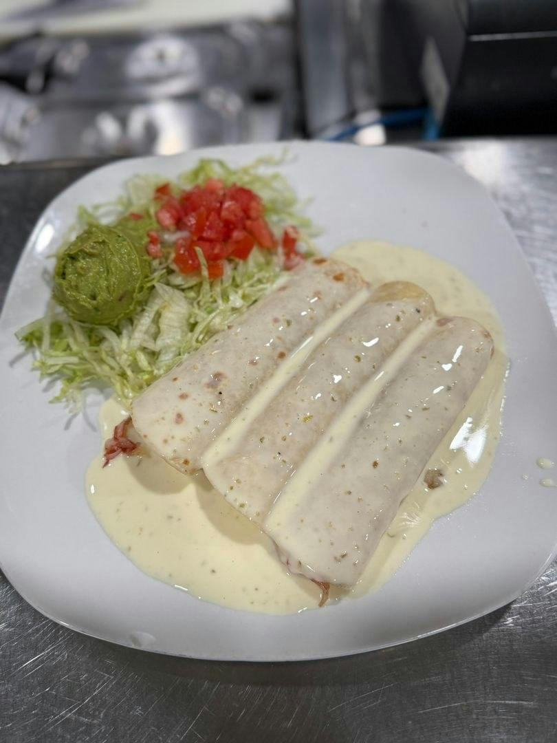Enchiladas Acapulco from Silly Serrano Mexican Restaurant in Eau Claire, WI