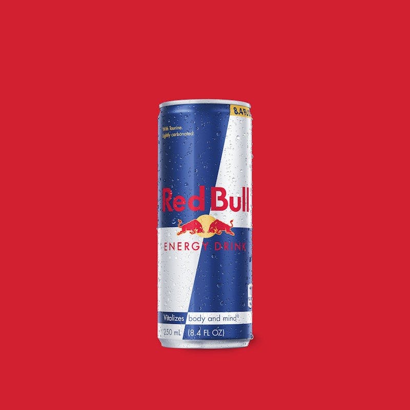 Red Bull Can from Dave's Hot Chicken - E. Ogden Ave. in Milwaukee, WI