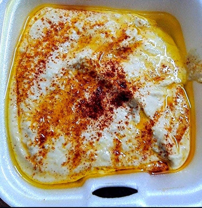 Hummus from Papa Joe's Sports Bar in Moreno Valley, CA