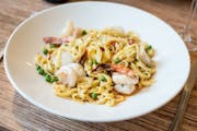 Shrimp & Scallops Linguine from Villa Dolce in Middleton, WI