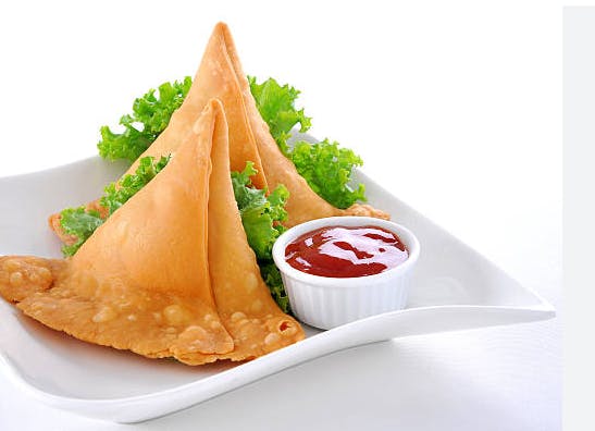 Vegi Samosa (2PC) from Cafe India Bar & Grill in Milwaukee, WI