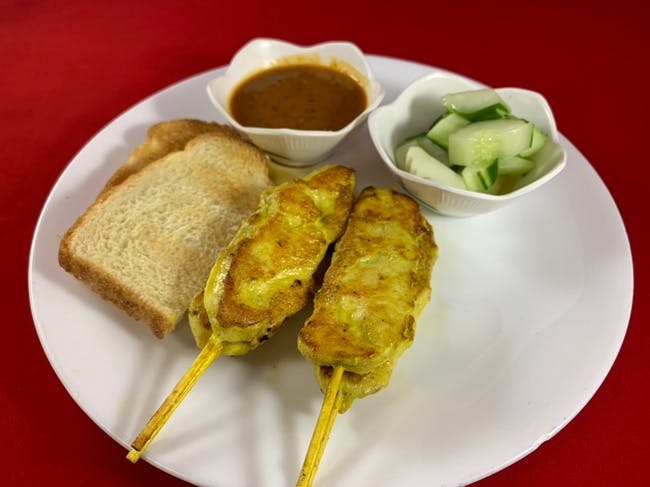 6.Chicken Satay from Sa-Bai Thong Thai Cuisine - University Ave in Madison, WI