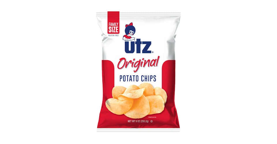 Utz Potato Chips Original from Popp's University BP in Manitowoc, WI
