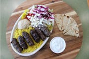 Turkish Kofte Kebab Bowl from Med Gyro & Shawarma in Murfreesboro, TN
