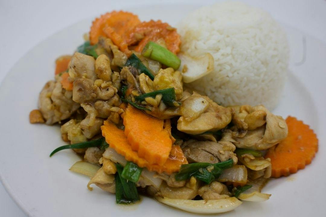 Pad Cashew Nut from Thai Kitchen in Ames, IA