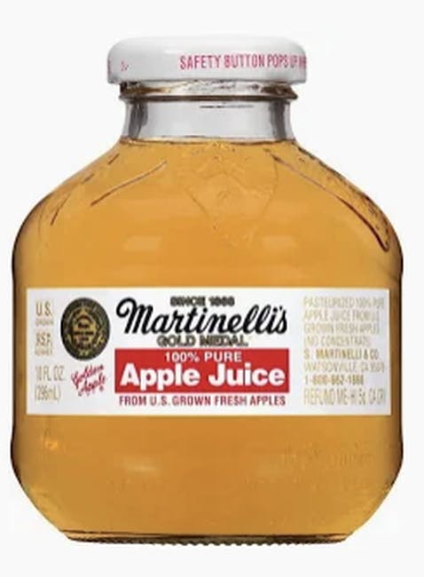 Martinelli's Apple Juice from Cafe Buenos Aires - 10th St in Berkeley, CA