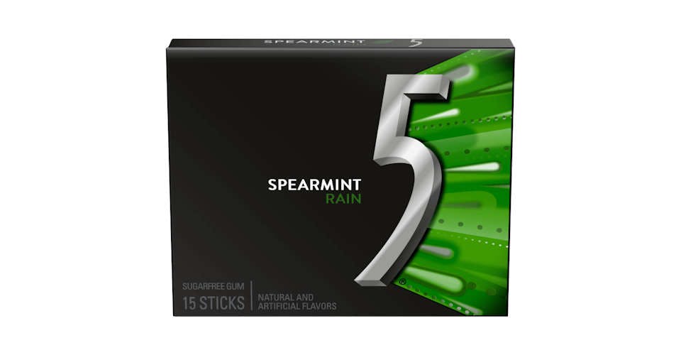 5 Gum, Spearmint from Popp's University BP in Manitowoc, WI