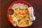 Chile Relleno Plate (2 Pieces) from Taqueria Fresnillo in Salina, KS