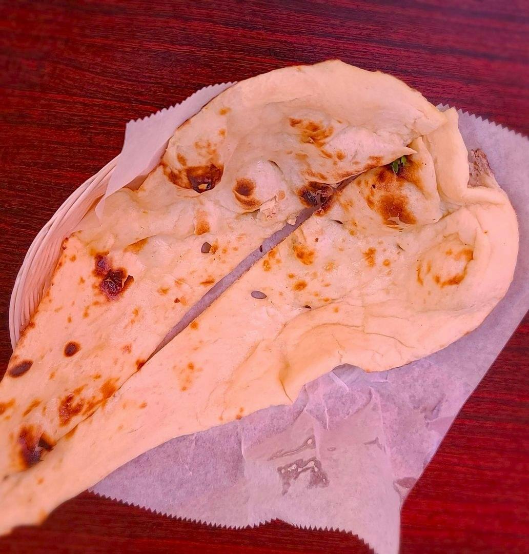 Butter Naan from OM Indian Cuisine in San Francisco, CA