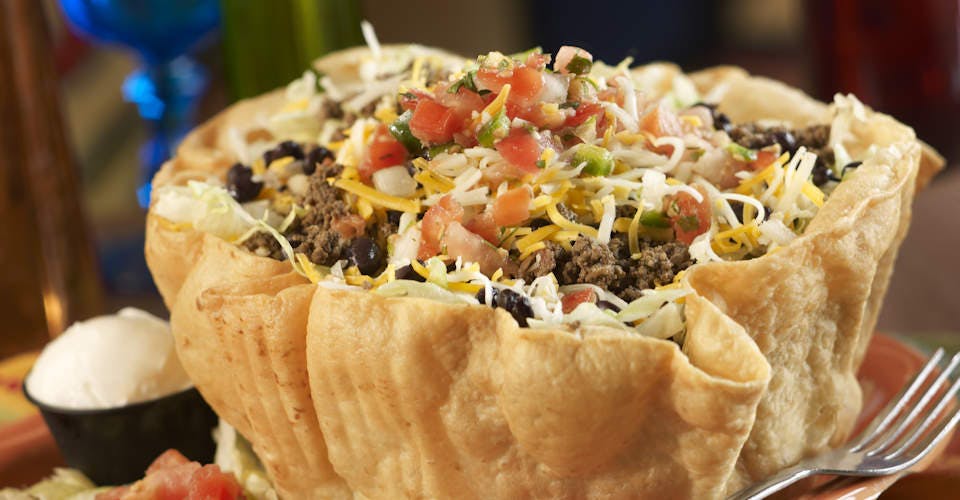 Grande Taco Salad from Margarita's Famous Mexican Food & Cantina in Green Bay, WI