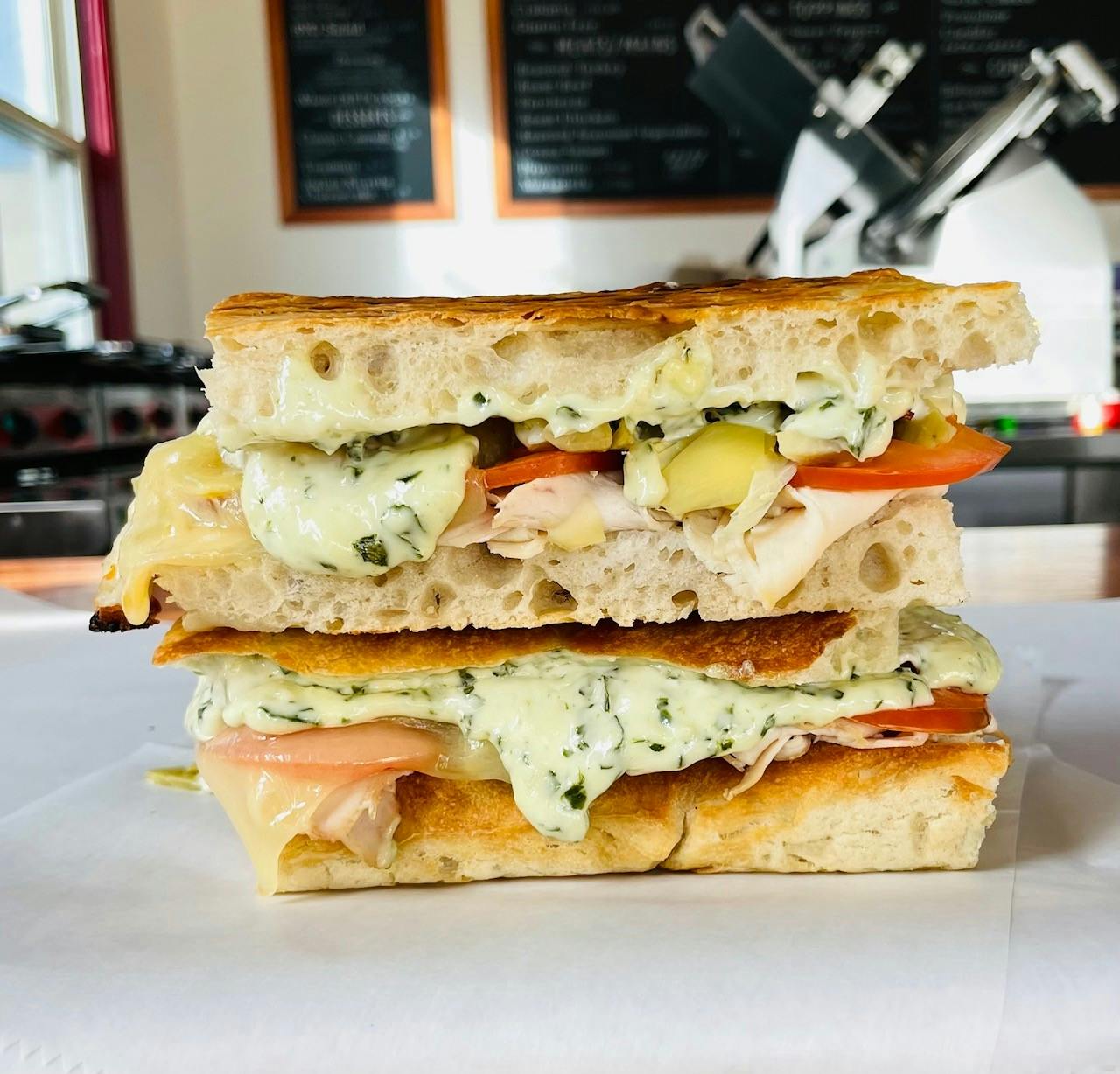Special Panini- Chicken Bacon Ranch from Arrosto Delicatessen in Sheboygan, WI
