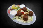 Falafel Platter from Shawarma Kebab in West Chester, PA