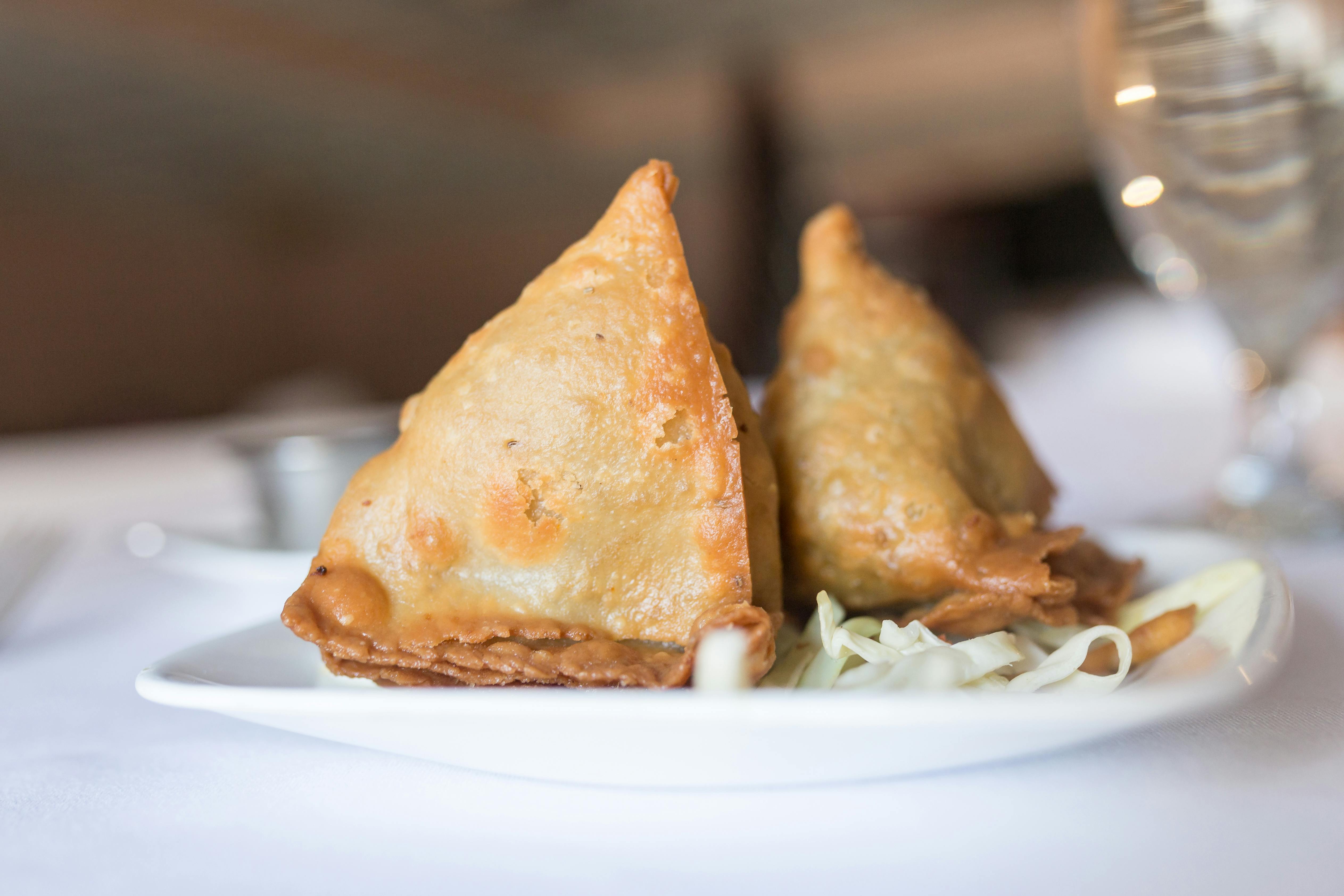Samosa from Bollywood Grill in Milwaukee, WI
