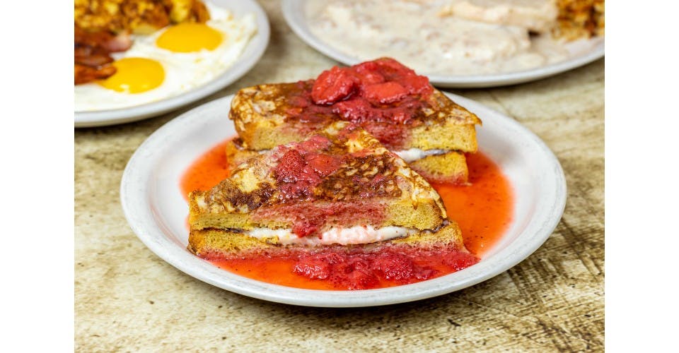 Stuffed French Toast from French Toast Pancake House in Dekalb, IL