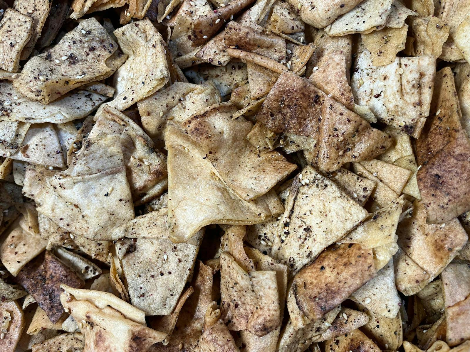 PITA CHIPS HALF TRAY from Thyme in canton, MA