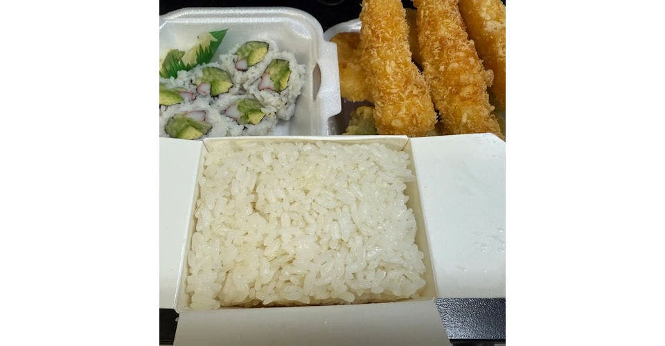 141. Shrimp Tempura Bento from Akari Sushi in Madison, WI