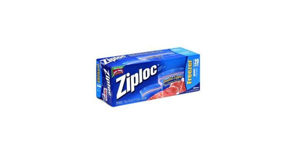 Ziploc Freezer Storage Bags Quart Size (20 ct) from CVS - W Lincoln Hwy in DeKalb, IL