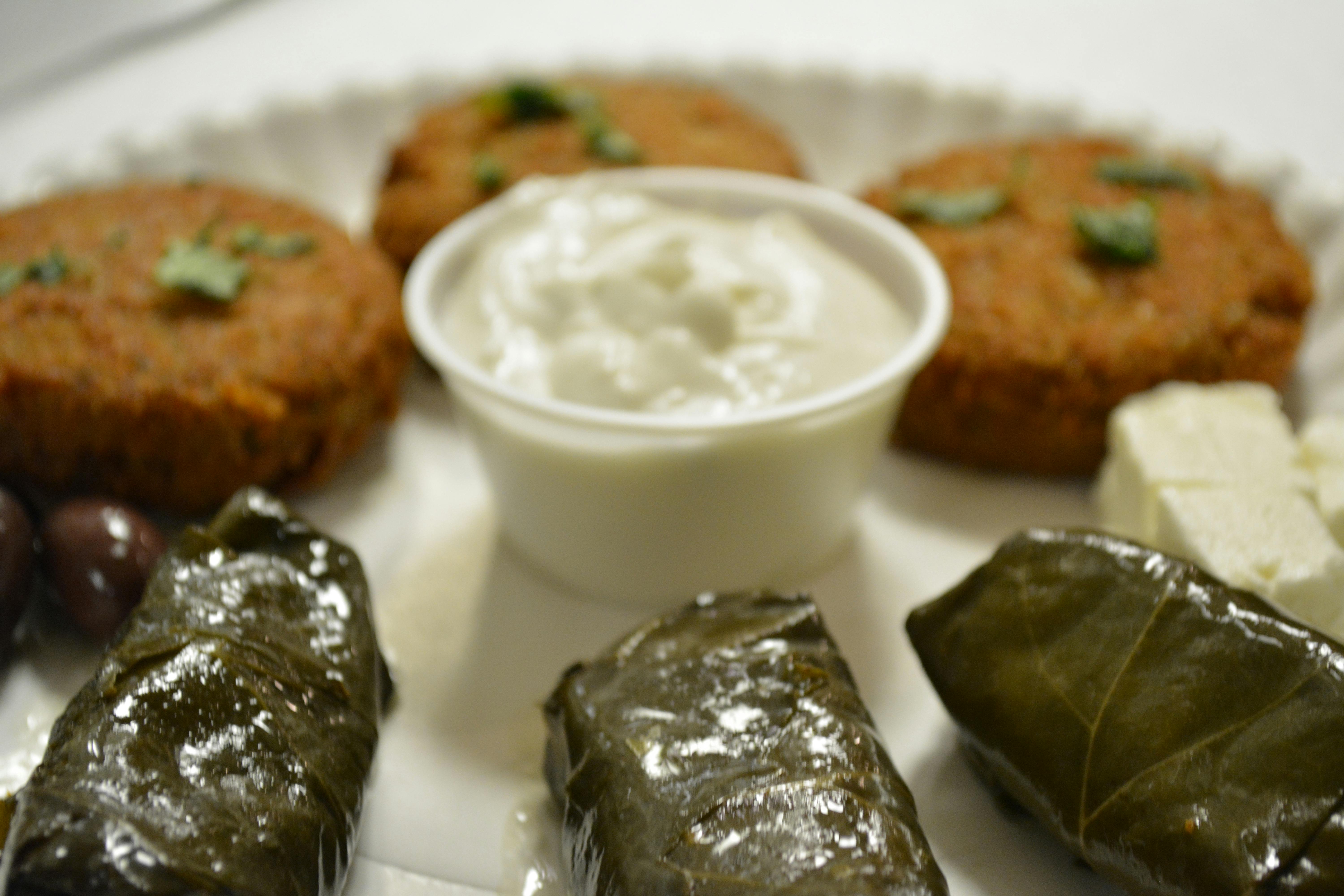 Greek Appetizer Sampler from Gyro Kabobs in De Pere, WI
