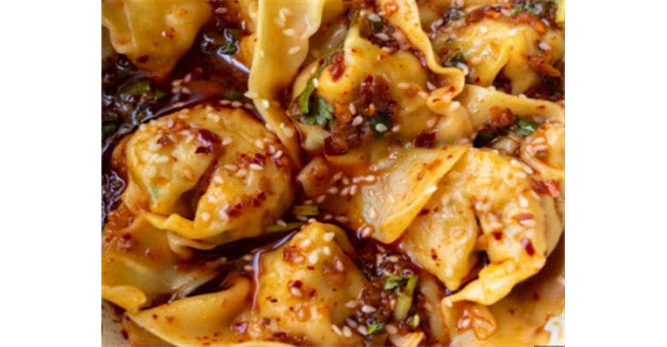 Szechwan Dumplings (5) from Takie Outit in Chicago, IL