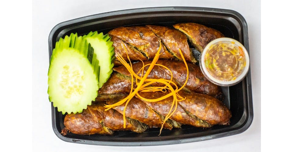Lao Sausages from Hot N Spicy in Monona, WI