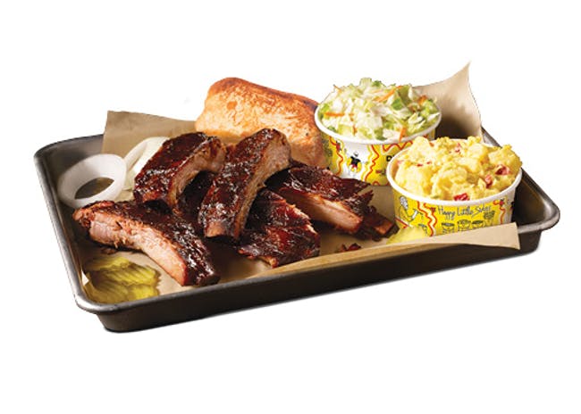 Pork Rib Plate from Dickey's Barbecue Pit - Rancho Mirage in Rancho Mirage, CA