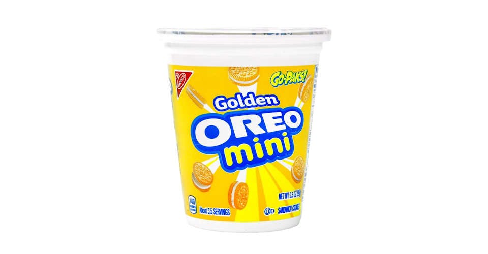 Mini Oreos Golden, 3 oz. from Mobil - S 76th St in West Allis, WI