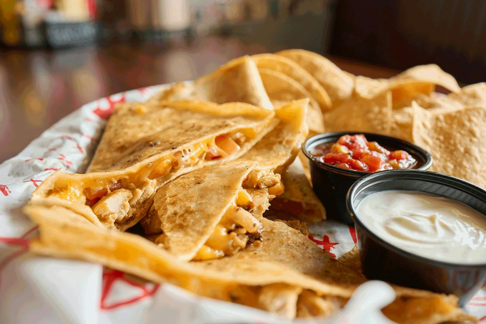 Quesadilla from Jefferson's Restaurant in Brentwood, TN