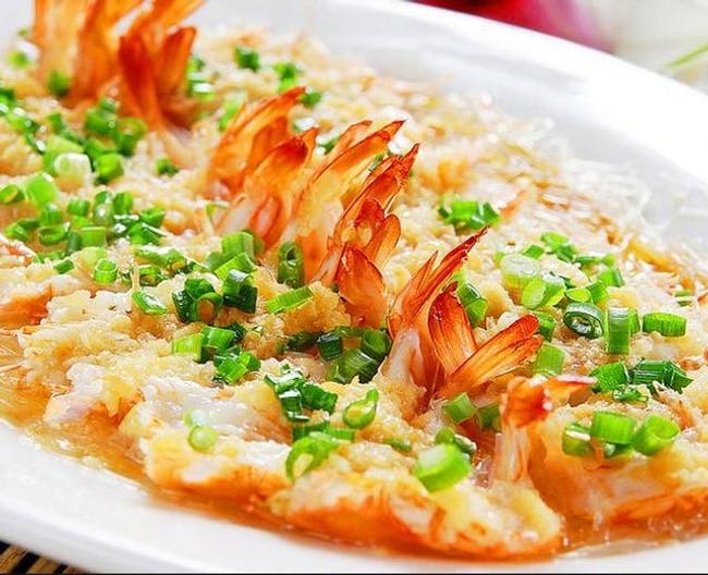 Steamed Jumbo Shrimp with Oyster Sauce ????? from DJ Kitchen in Philadelphia, PA