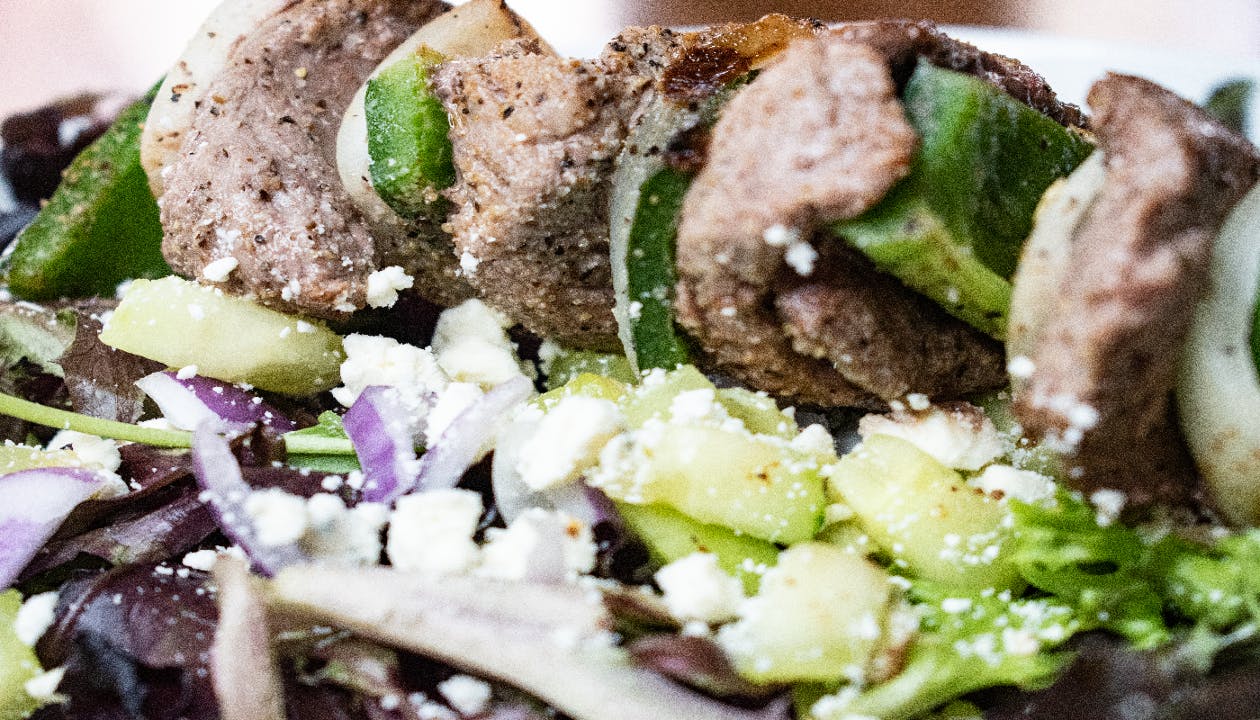 Steak Salad from Austin Soup And Sandwich - Burnet Rd in Austin, TX