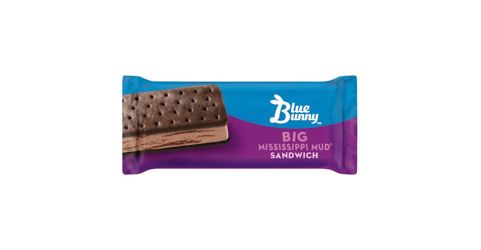 Blue Bunny Mississippi Mud Sandwich from Kwik Stop - University Ave in Dubuque, IA