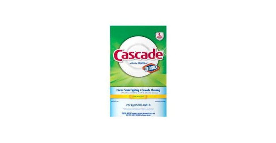 Cascade Powder Dishwasher Detergent Lemon Scent (75 oz) from CVS - W Forest Home Ave in Milwaukee, WI