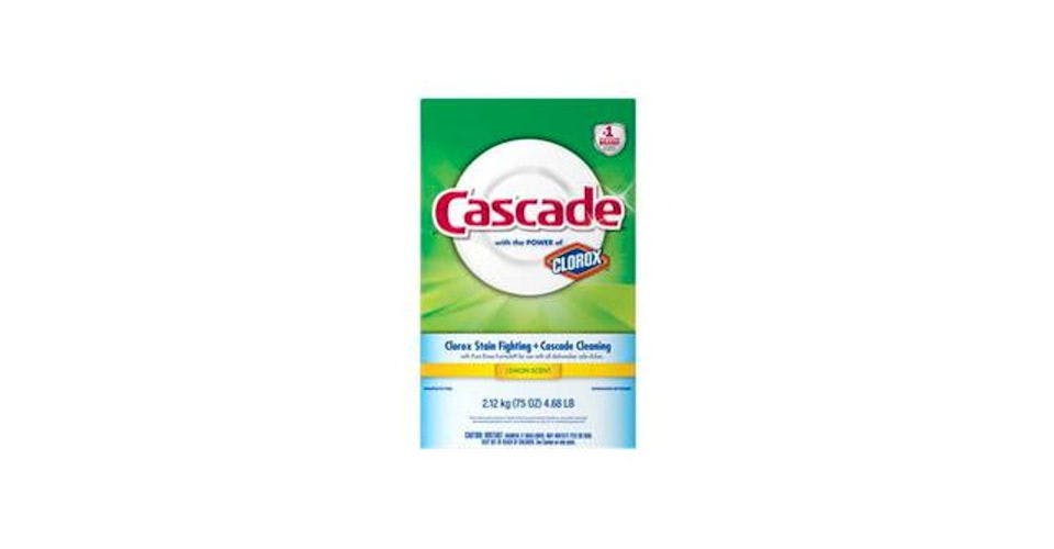 Cascade Powder Dishwasher Detergent Lemon Scent (75 oz) from CVS - N 14th St in Sheboygan, WI