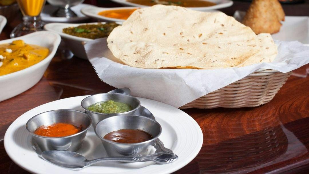 Papadum (GF, V) from OM Indian Cuisine in San Francisco, CA