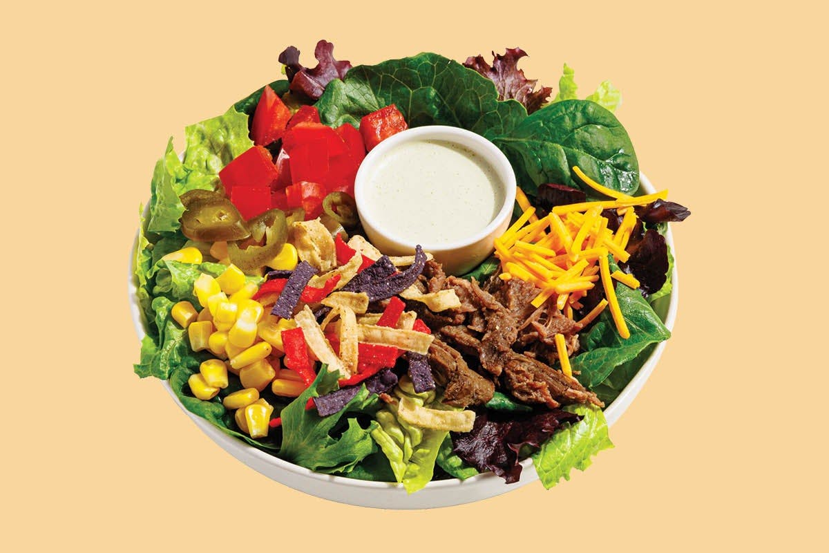 Braised Beef Taco Salad - Choose Your Dressings from Saladworks - MacArthur Rd in Hokendauqua, PA