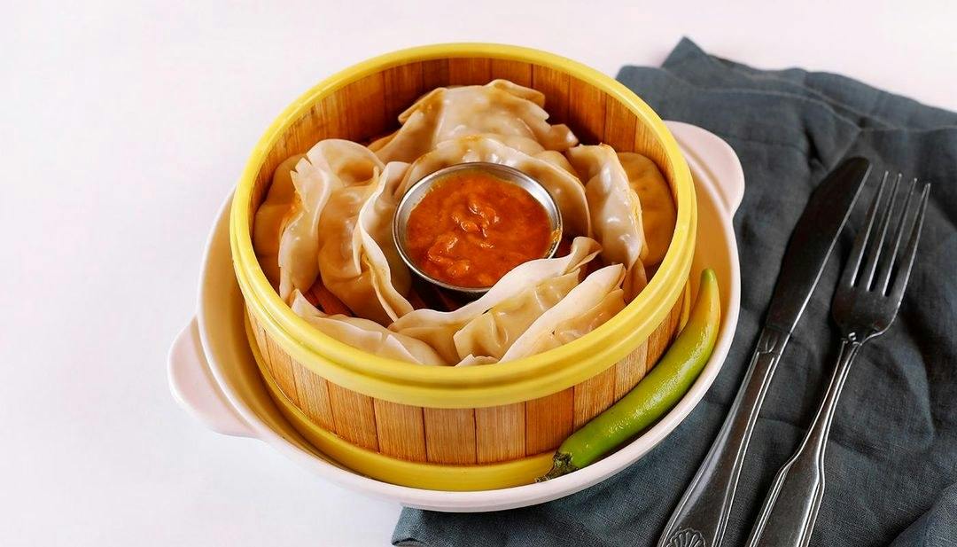 Chicken Momo from OM Indian Cuisine in San Francisco, CA