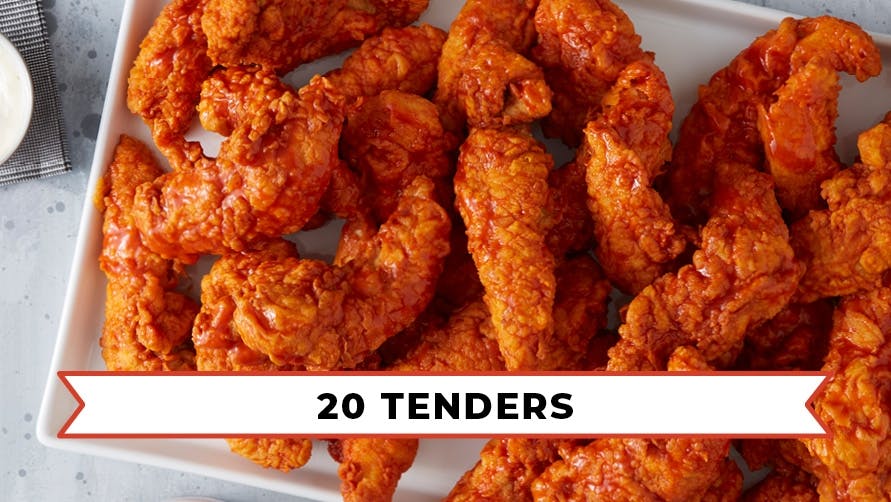 20 Tenders from Wings Over Greenville in Greenville, NC
