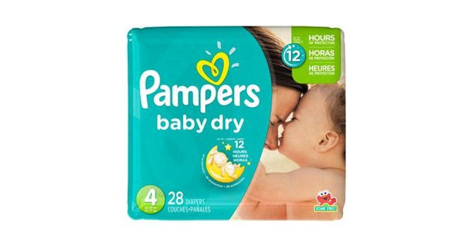 Pampers Baby Dry Diapers Jumbo Pack Size 4 (28 ct) from CVS - E Reed Ave in Manitowoc, WI