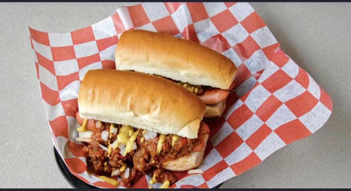 2 Texas Wieners from Cheap Shots Bar and Restaurant in Olyphant, PA