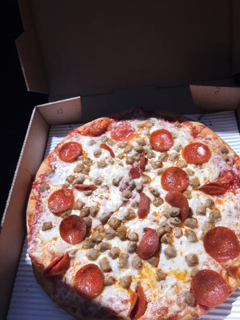All Meat Pizza from Caprissi Pizza & Pasta in Garland, TX
