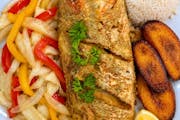 Whole Snapper Plate from C'est Bon Caribbean Creole Cuisine in Baytown, TX