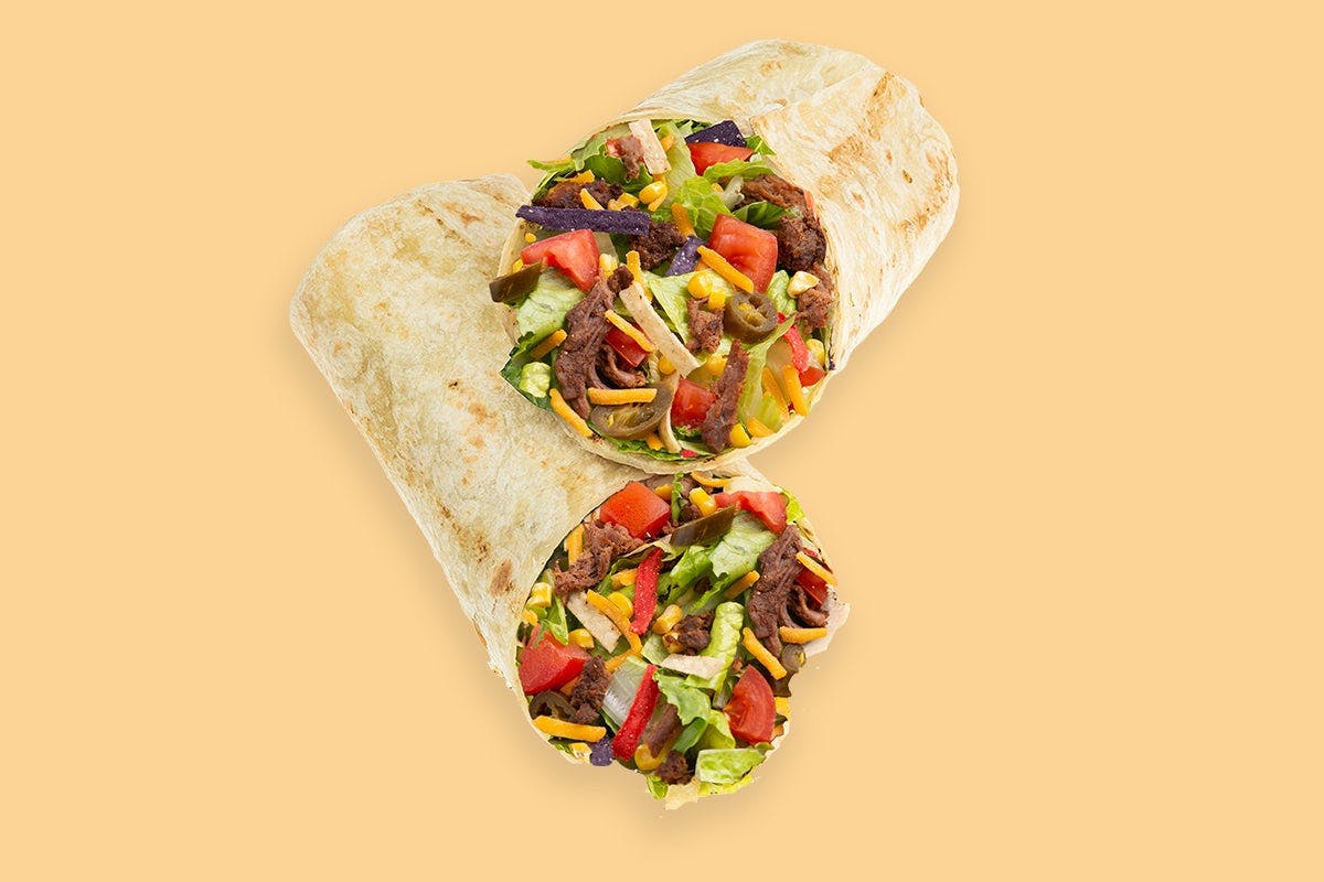 Braised Beef Taco Wrap - Choose Your Dressings from Saladworks - Chenal Pkwy in Little Rock, AR
